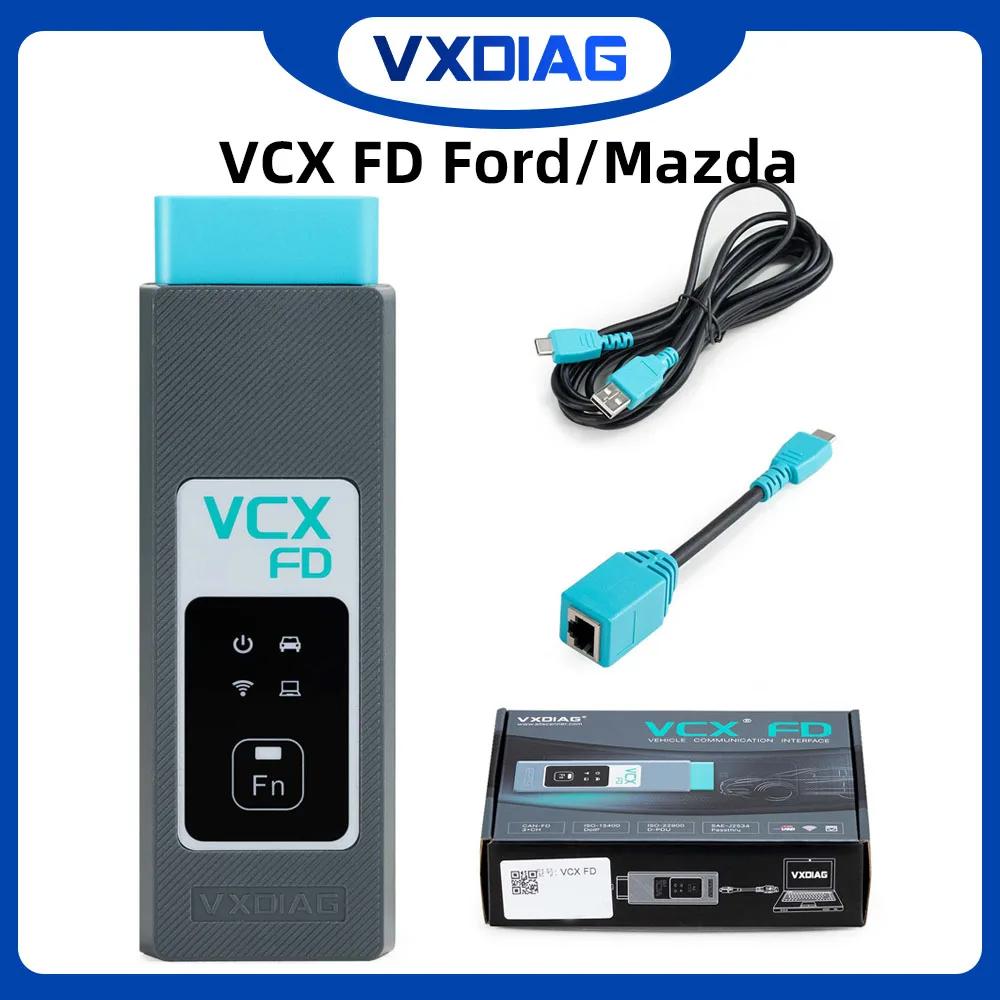 2024 VXDIAG VCX FD   ĳ, CAN FD DoIP  , ڵ ODB2  , ٱ